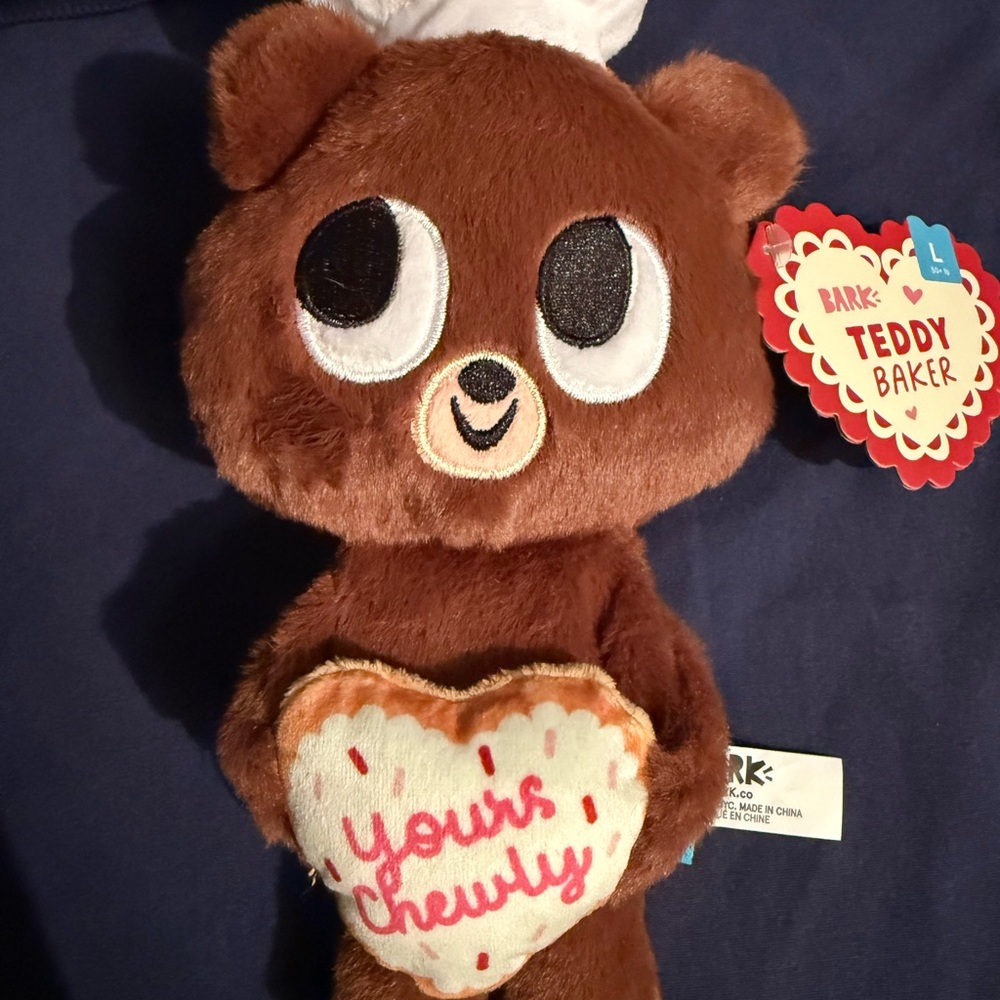 Bark Brown and White Stuffed Animal Plush